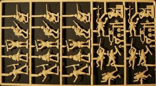 Set figura plastike Italeri Russian Infantry, 1:72, 50 copë