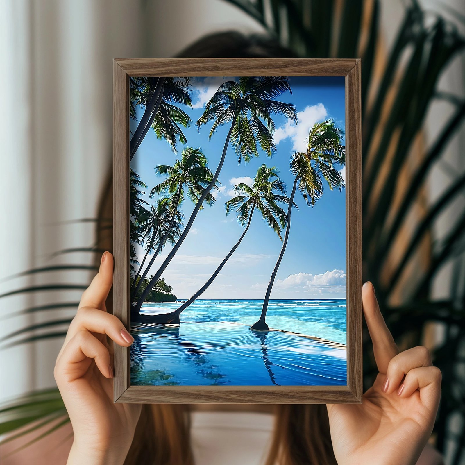 Pikturë dekorative me kornizë MDF, Wallity, GE113-L