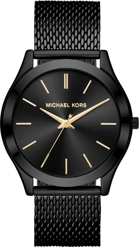 Orë dore MICHAEL KORS RUNWAY për meshkuj, e zezë