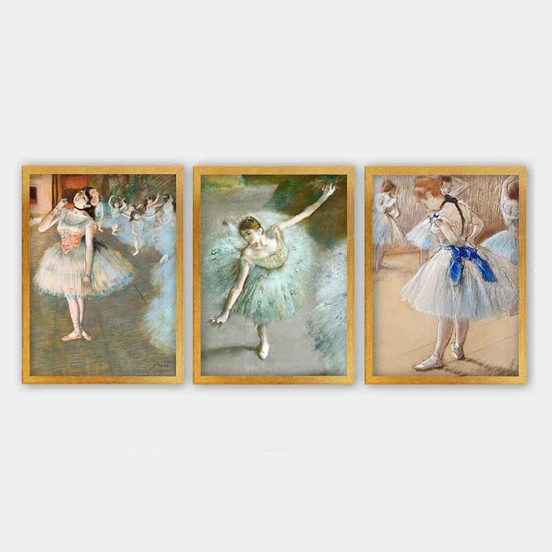 Pikturë dekorative me kornizë (3 copë), Wallity, 3AC_UN2684809_3545