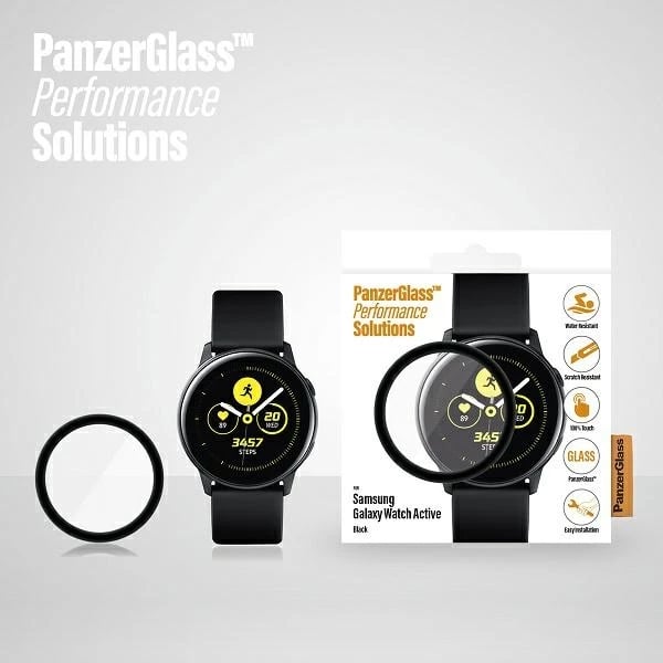 Mbrojtës ekrani PanzerGlass për Samsung Galaxy Watch Active, Transparent