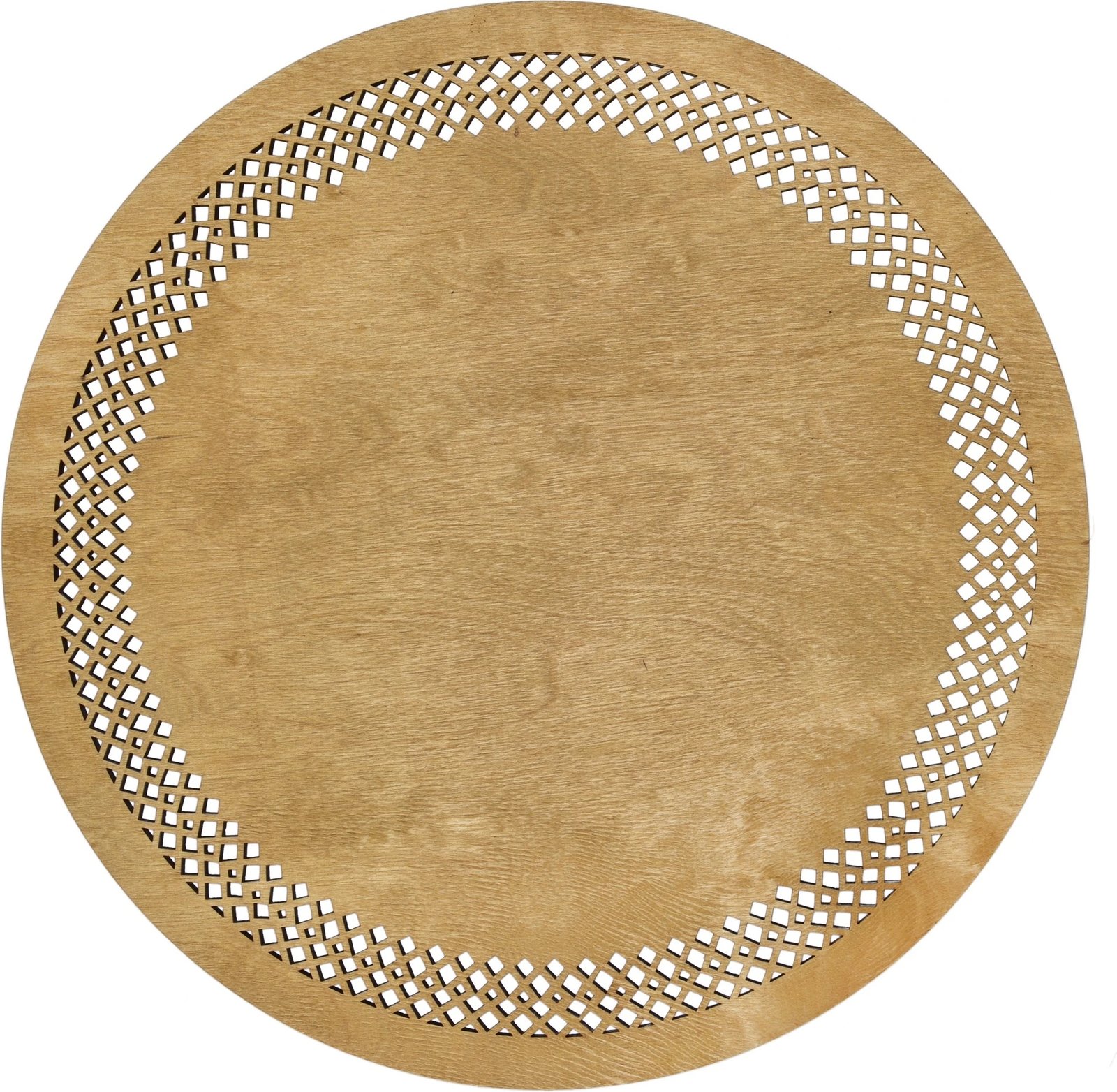 Set nënshtruesish tavoline prej druri, Hermia, Selçuk, ngjyrë mjaltë (6 copë)