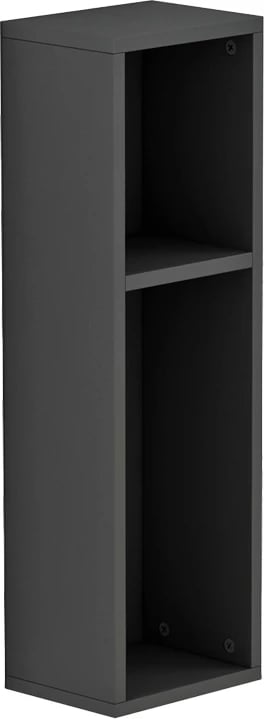 Raft muri, ngjyrë gri, 20x15x65cm