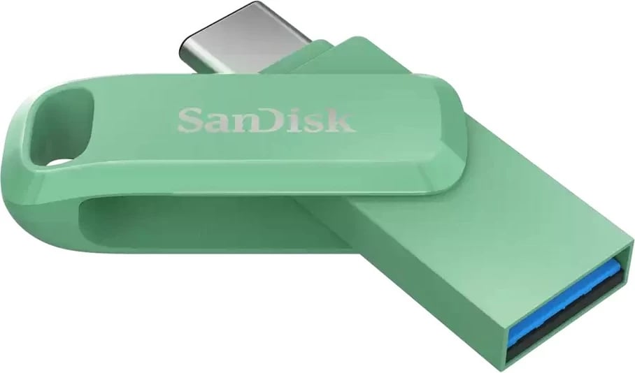 USB stick Sandisk Ultra Dual Drive Go, USB-C, i gjelbërt