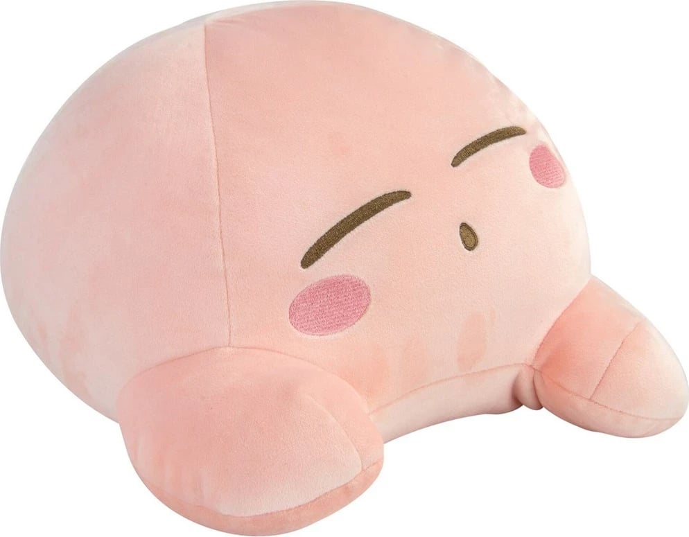 Lodër pelushi TOMY Club Mocchi-Mocchi Suya Suya Sleeping Friend Kirby, 38 cm, shumëngjyrëshe