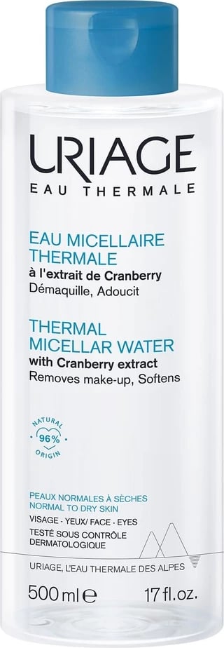 Ujë micelar URIAGE Thermal Micellar Water për femra 500ml