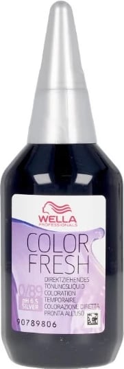Ngjyrë për flokë Wella Color Fresh Semi Permanent 0.89 Silver 75ml