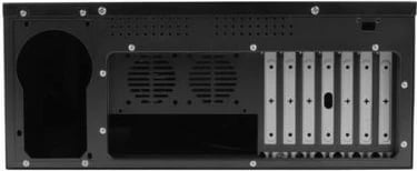 Kasë serveri Lanberg SC01-3504-10B, 19 inç, 4U, e zezë