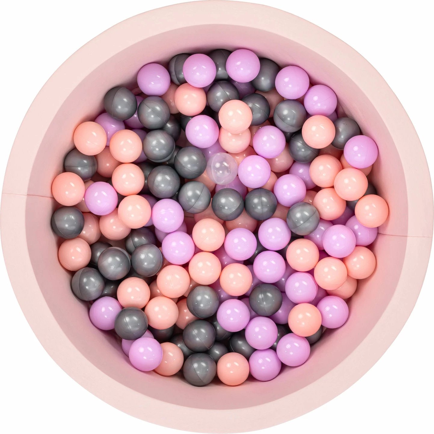 Pishinë me topa për fëmijë, ngjyrë rozë, Bubble Pops v2