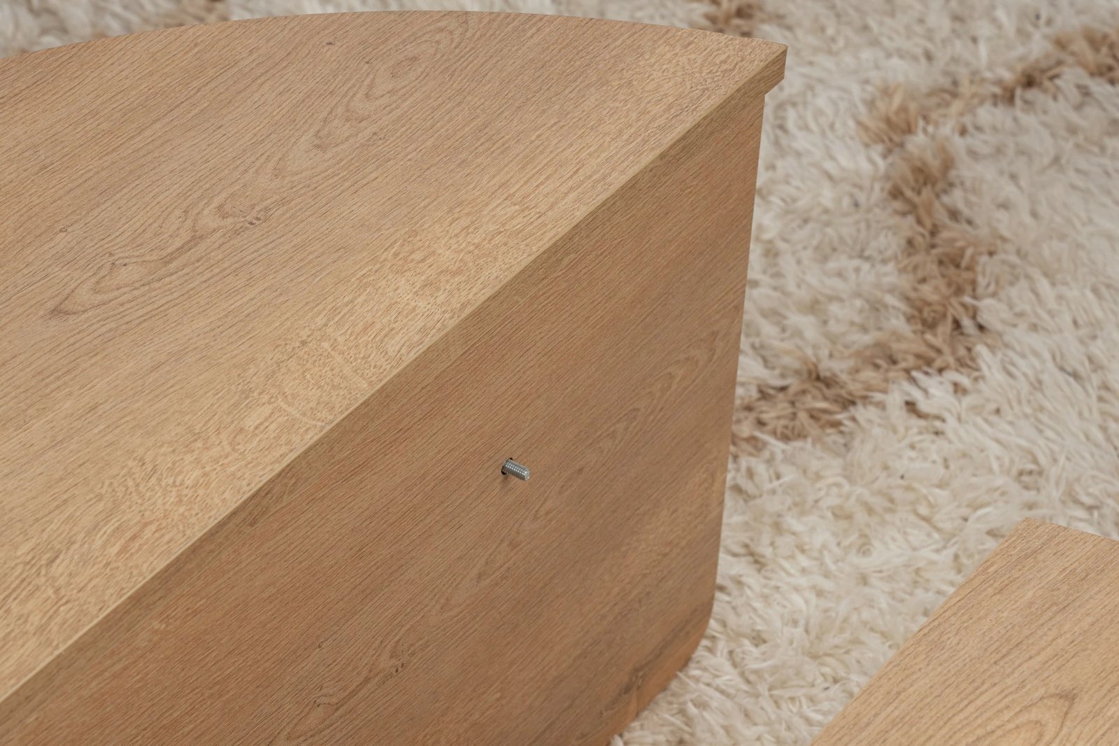 Tavolinë kafeje Nordure, Orion, ngjyrë lisi mjaltë