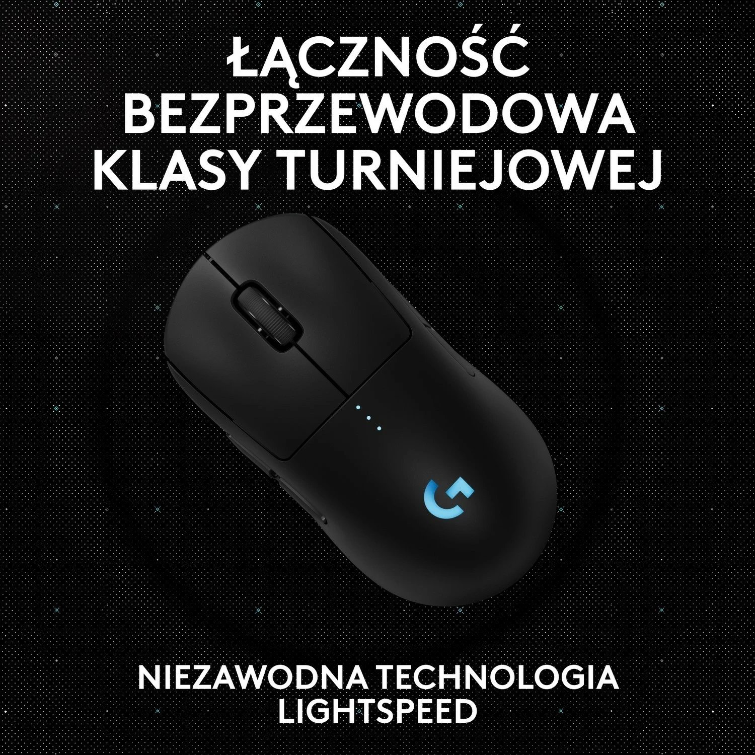 Maus Logitech G Pro 2 Lightspeed, RGB, i zi