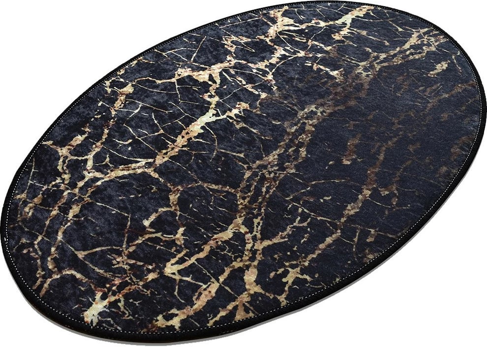 Qilim oval, model Hypnose, shumëngjyrësh, 60x90cm