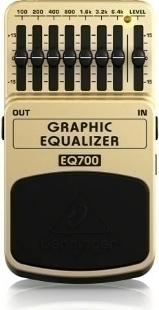Efekt Behringer EQ700 për kitarë, Grafik