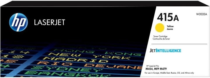 Toner, HP, 415A W2032A, rendiment deri 2300 faqe, i verdhë