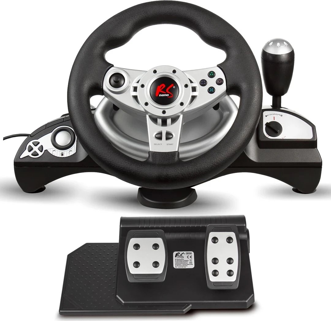 Timon & pedale NanoRS RS700 Timon & pedale NanoRS RS700