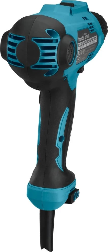 Vidafiks Makita DF0300, 1500 RPM, pa çelës, 1.2 kg, zi/blu