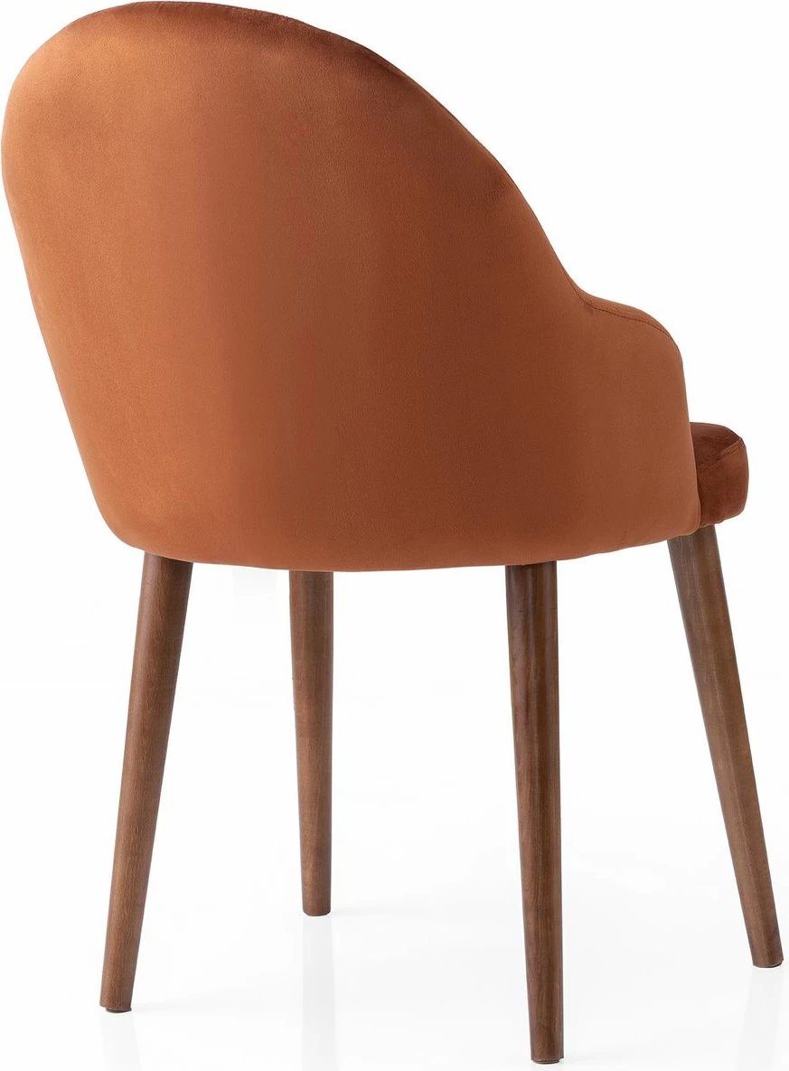 Set karrigesh (2 copë) Skye Decor, ngjyrë e kuqe kafe, 4805