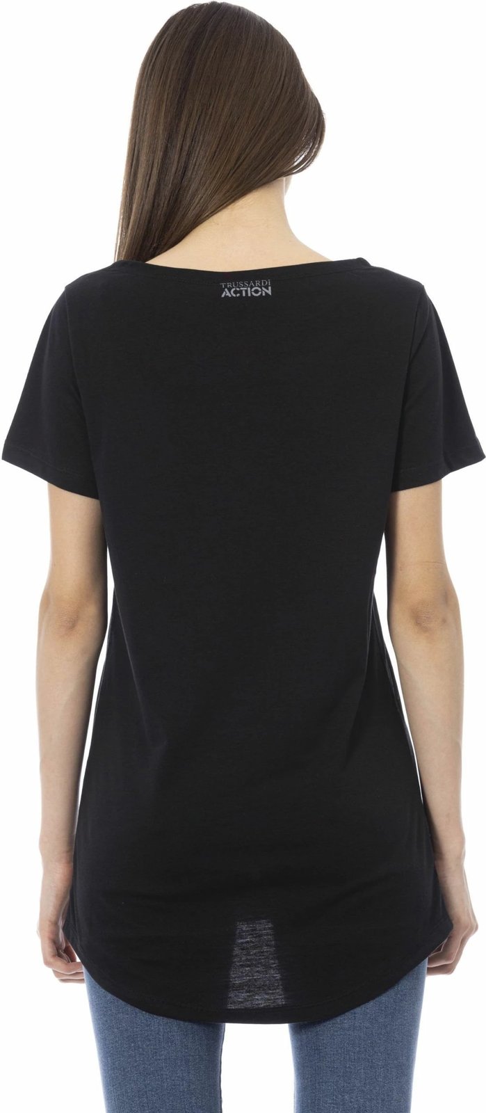 Maicë për femra Trussardi Action, e zezë