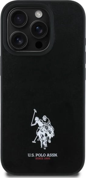Mbështjellës U.S. Polo Assn. USHCP15XPGEK për iPhone 15 Pro Max 6.7", lëkurë ekologjike, e zezë Mbështjellës U.S. Polo Assn. USHCP15XPGEK për iPhone 15 Pro Max 6.7", lëkurë ekologjike, e zezë