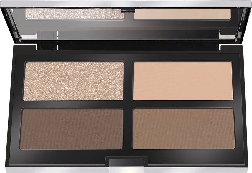 Paletë për konturim dhe strobing për femra Pupa Milano Ready 4 Selfie Powder Palette 003 Dark Skin, 17.5g