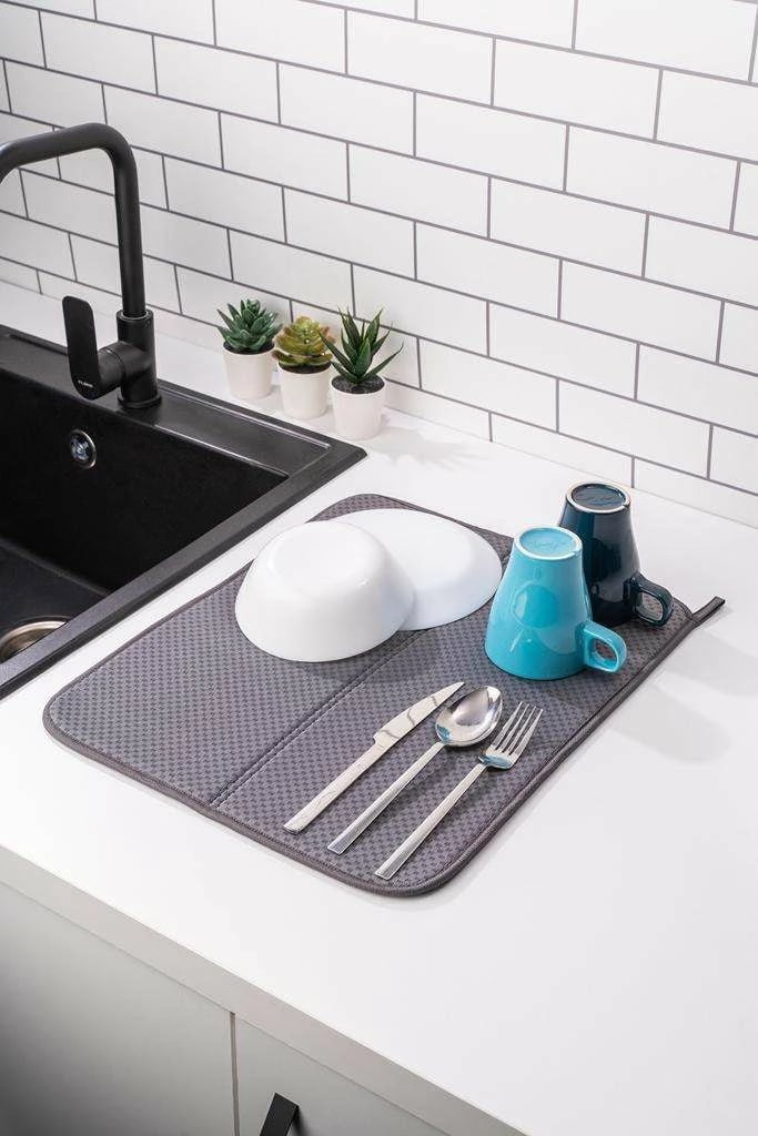 Tapet për tharje enësh, Hermia Concept, Drylo, gri