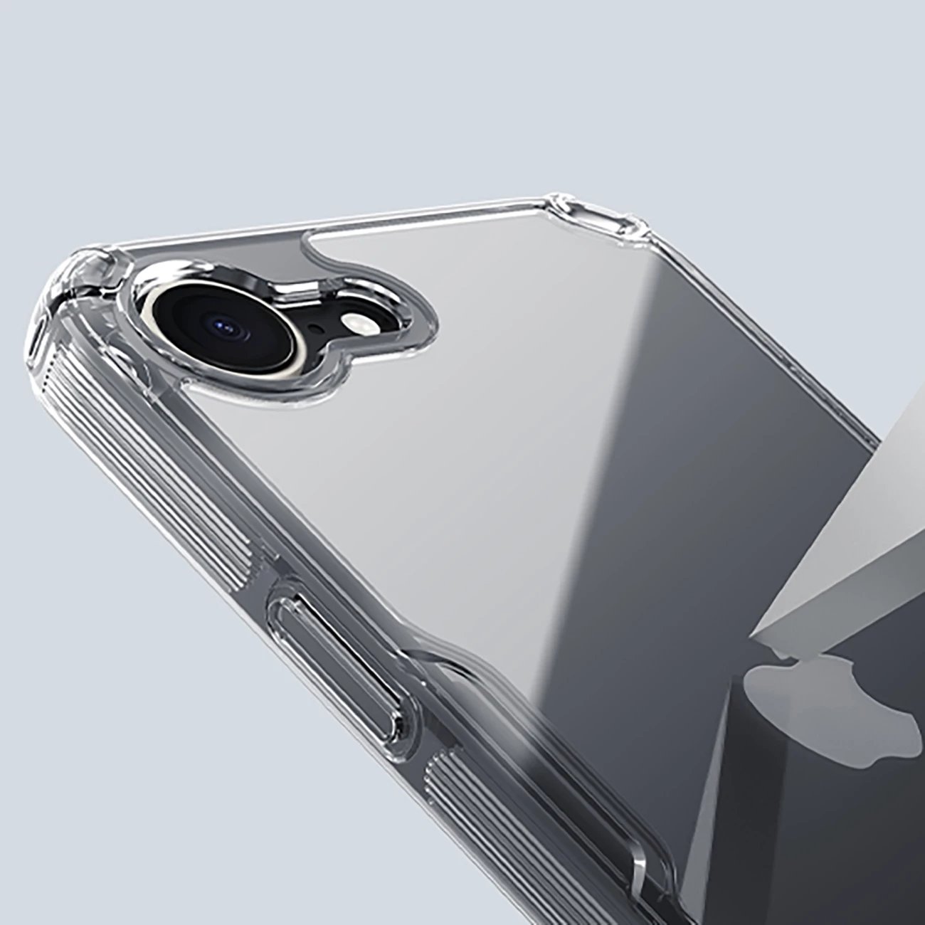 Mbështjellës Nillkin Nature Pro për iPhone 16e, Transparent