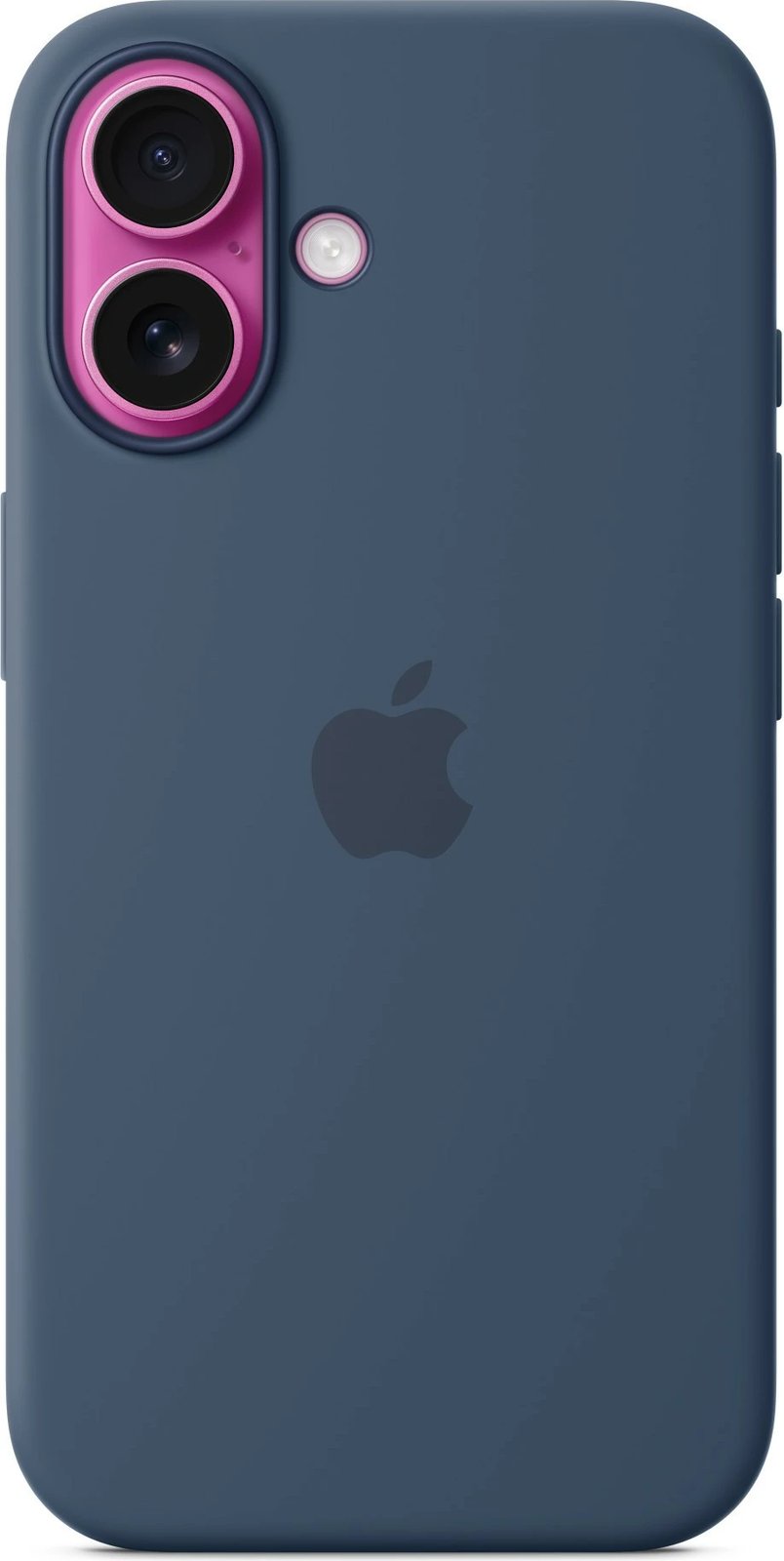 Mbështjellës silikon për iPhone 16 Apple, MagSafe, Denim