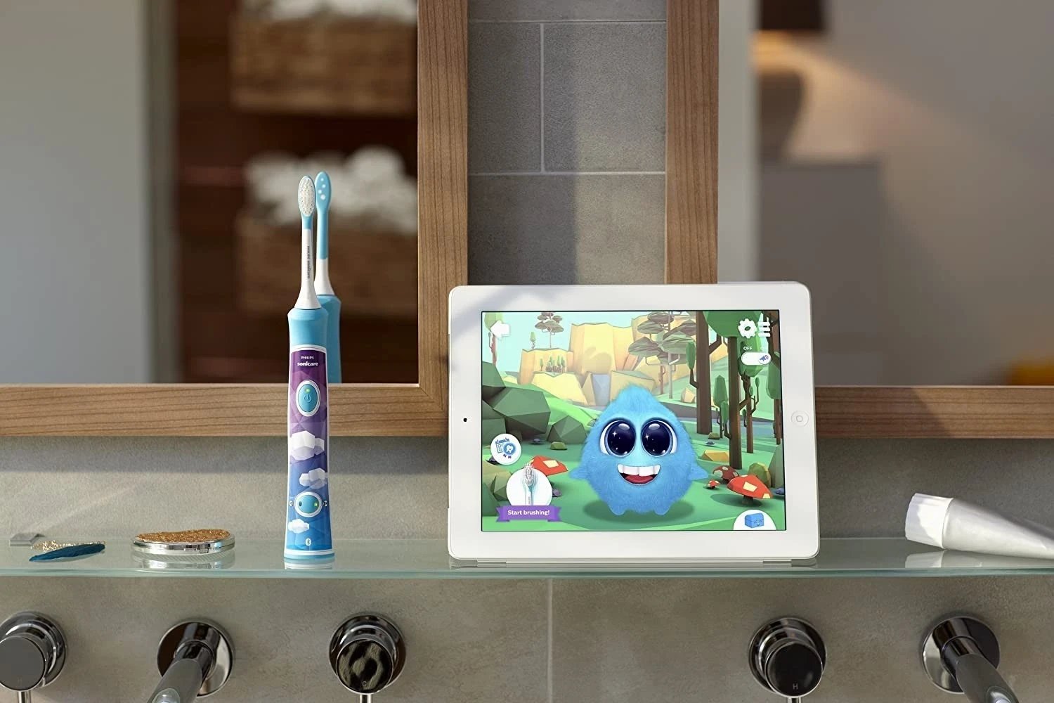Furçë elektrike për fëmijë Philips, Sonicare HX6322/04, e kaltër