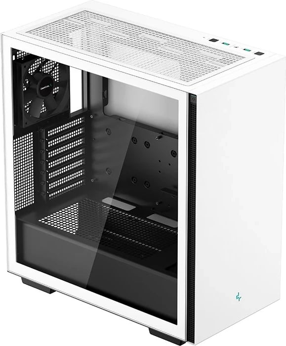 Kasë Kompjuteri DEEPCOOL CH510 Midi Tower e Bardhë