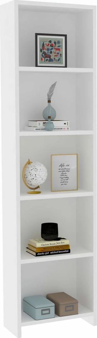 Raft librash Hanah Home, Barkın, i bardhë