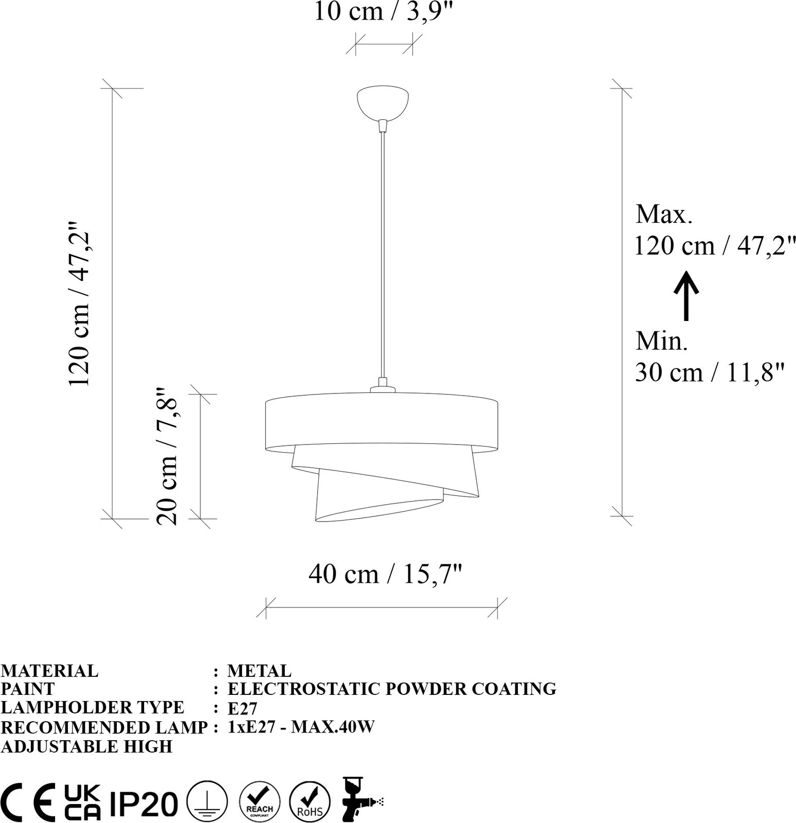 Llambë tavani Opviq Stage, ngjyrë kafe e çelët, 3 kapakë Llambë tavani Opviq Stage, ngjyrë kafe e çelët, 3 kapakë