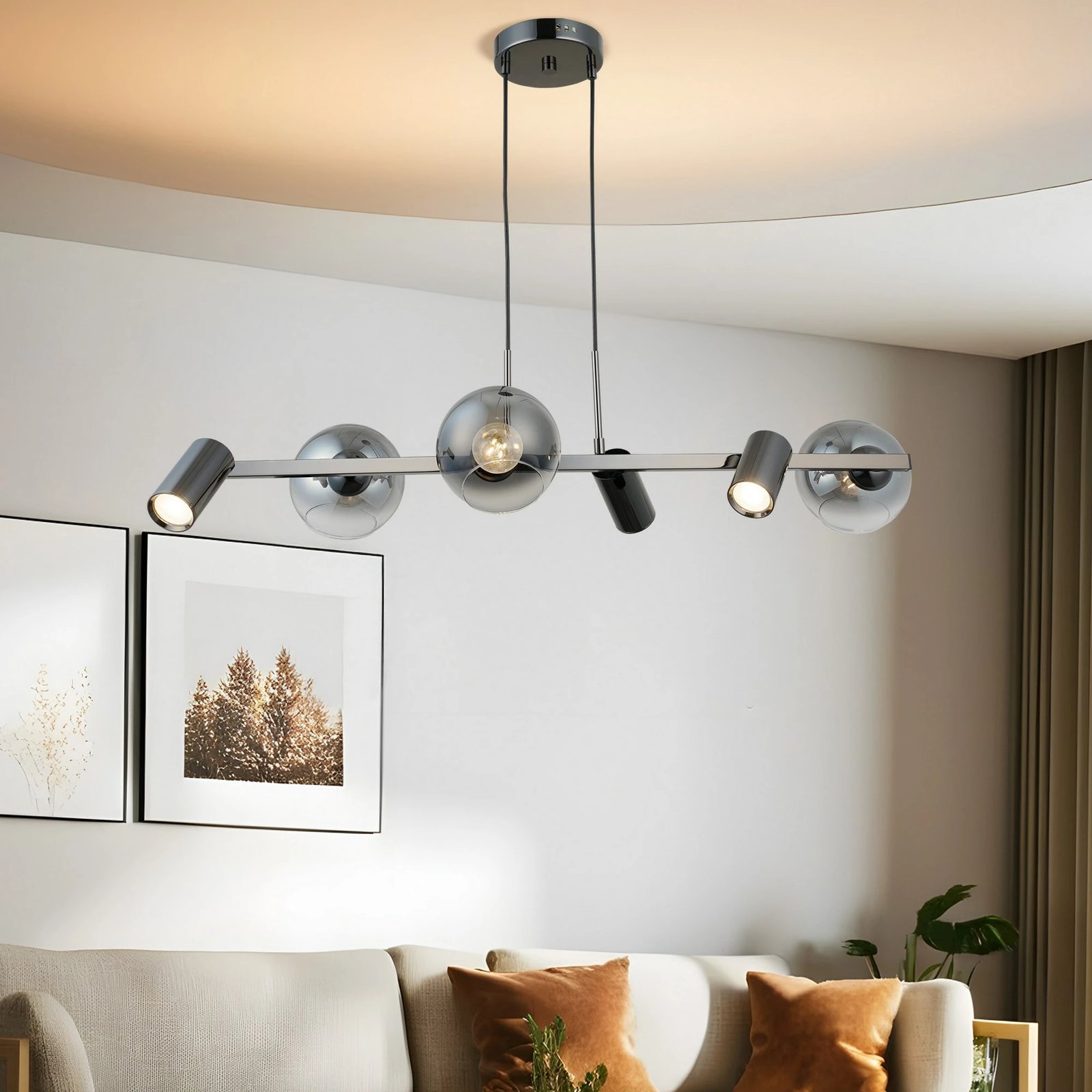 Llambë tavani Opviq, Zerde - 87-06-L, ngjyrë llak antik