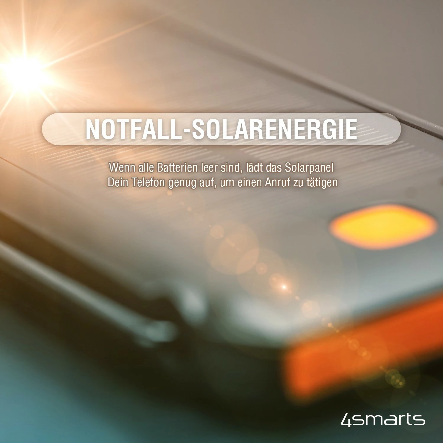 Powerbank 4smarts TitanPack Flex 10000 mAh, Quick Charge 3.0, e zezë, portokalli