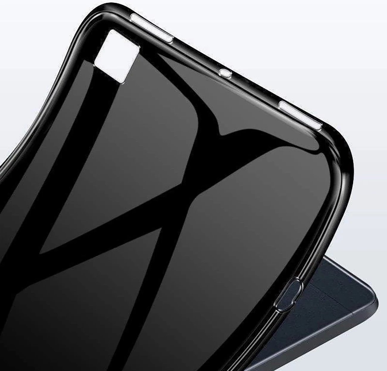 Mbështjellës tablet Hurtel Slim Case për iPad Pro 13'' 2024, TPU, i zi
