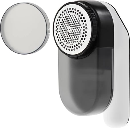 Heqës pushash Adler AD 9618, LCD, 3 shpejtësi, bateri 2000mAh, kokë 6.5 cm, USB-C, bardhë-e zezë