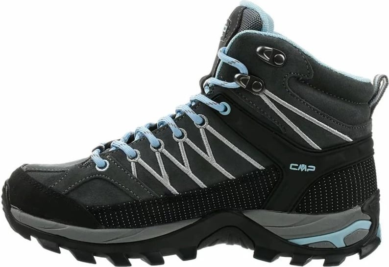 Këpucë për femra CMP Rigel Mid WP, blu me gri