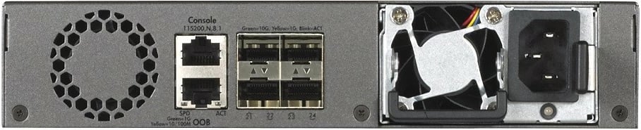 Switch Netgear XSM4324CS, L3, 24x10Gb, 4xSFP+, rack, gri