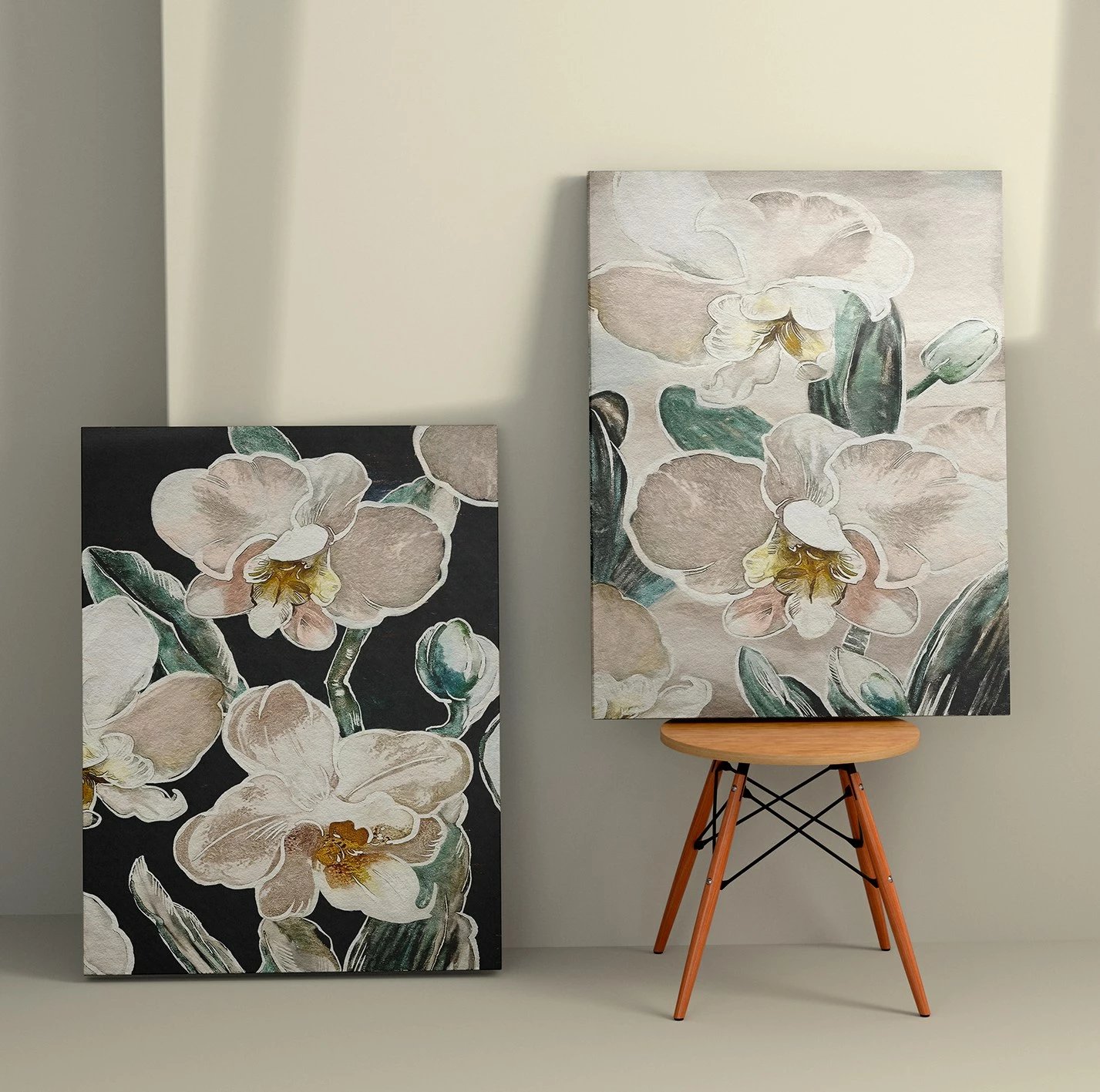 Pikturë dekorative në kanavacë (2 copë), Wallity, 2KNV4303, 70x100cm