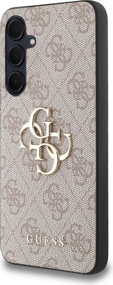 Mbështjellës Guess 4G Big Metal Logo për Samsung Galaxy A35, Rozë Mbështjellës Guess 4G Big Metal Logo për Samsung Galaxy A35, Rozë