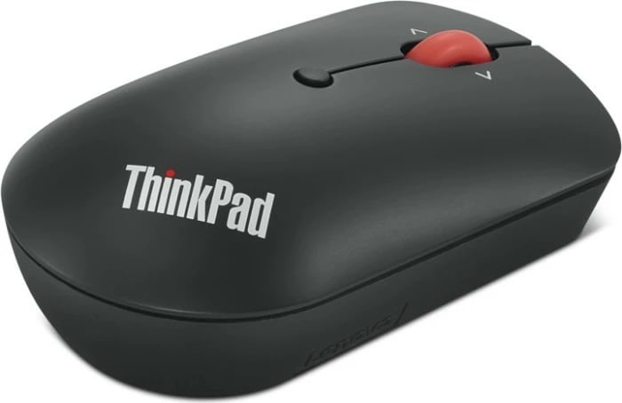 Maus Lenovo ThinkPad USB-C Wireless Compact 4Y51D20848, i zi me të kuqe