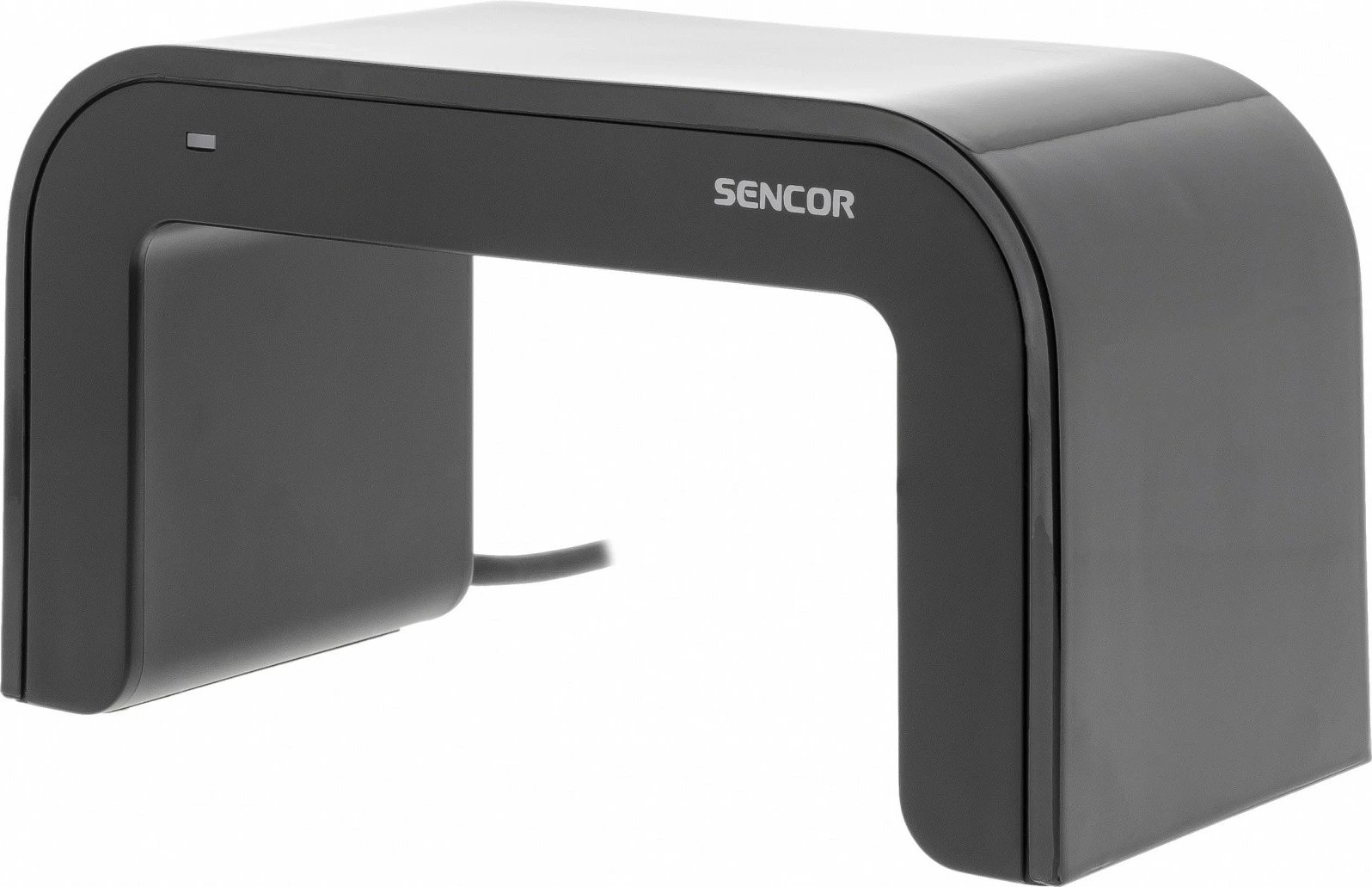 Antenë e brendshme Sencor SDA 312 me amplifikator, DVB-T2/T, e zezë