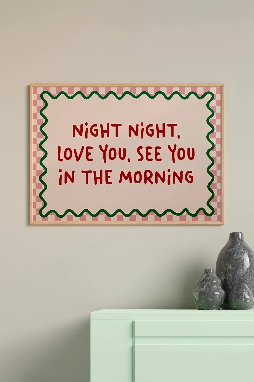 Pikturë dekorative me kornizë, shumëngjyrëshe, Wallity, Artsmdftek11-3348, 33x48cm