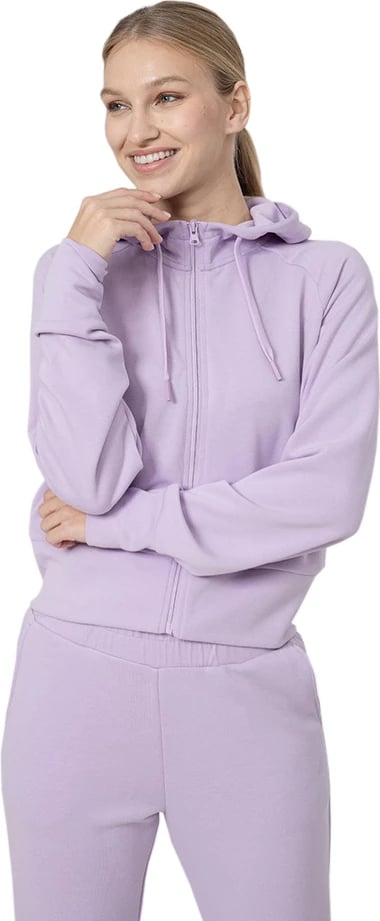 Duks crop-top për femra 4F, vjollcë