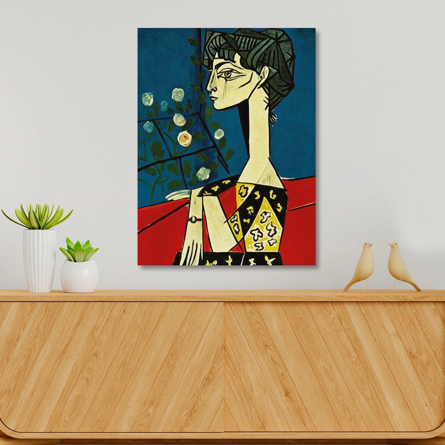 Pikturë dekorative në kanavacë, Wallity, KNV4396_3040, shumëngjyrëshe, 30x40cm