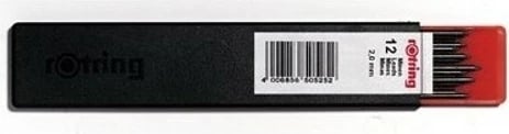 Mina për laps mekanik rotring 2.0 mm HB, 12 copë