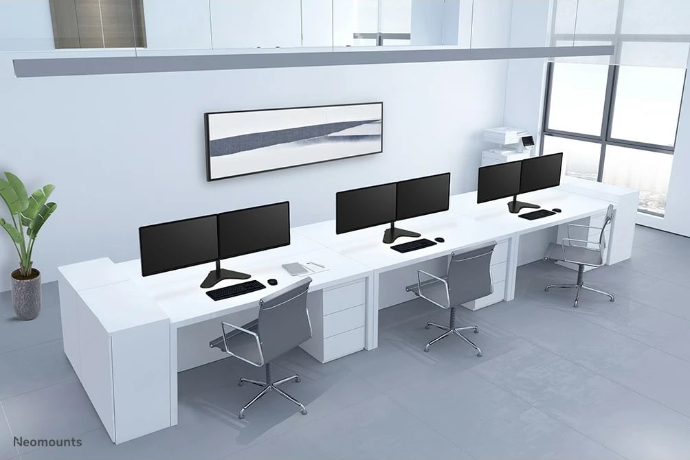 Mbajtës monitori Neomounts FPMA-D550DDBLACK, 32", i zi