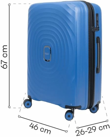 Valixhe Swissbags unisex, blu