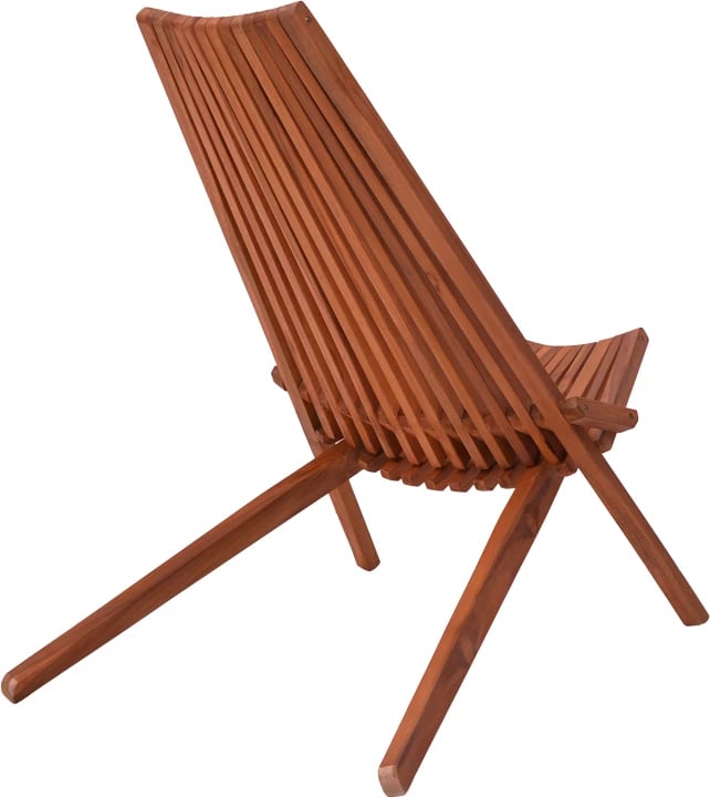 Shezlong palosës, dru tik natyral, 101x63x80cm