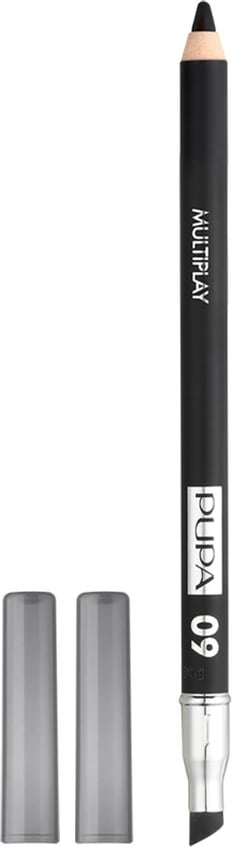 Laps për sy për femra Pupa Milano Multiplay Triple-Purpose Eye Pencil 09 Deep Black 1.2g