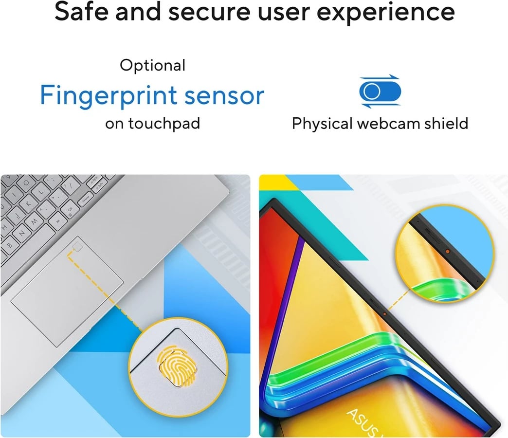 Laptop ASUS Vivobook 15 X1504VA-BQ2947, 15.6", Intel Core 5 120U, 16 GB RAM, 512 GB SSD, Blu Laptop ASUS Vivobook 15 X1504VA-BQ2947, 15.6", Intel Core 5 120U, 16 GB RAM, 512 GB SSD, Blu